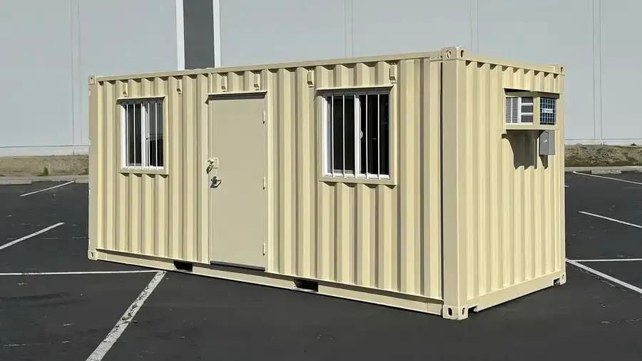 20ft Ground Level Office Container