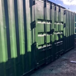 20x8x86 Side Door Shipping Container Repainted With Lock Box - Container Sales